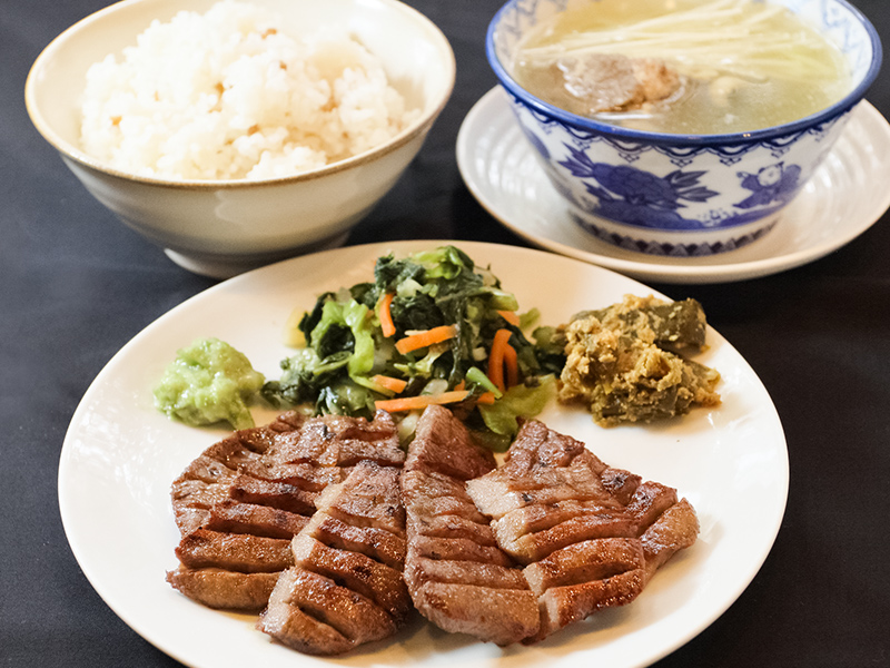 牛たん焼定食